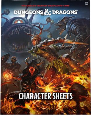 Dungeons & Dragons RPG - Character Sheets 2024 - EN - D38980000