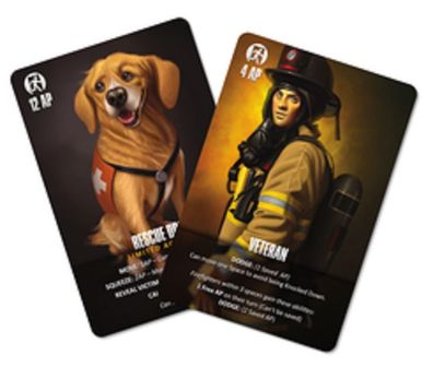 Flash Point Fire Rescue Veteran and Rescue Dog (Indie Boards & Cards) - IBCFPA1