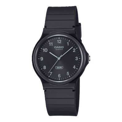 Casio Collection Klassiker Armbanduhr Analog schwarz MQ-24B-1BEF