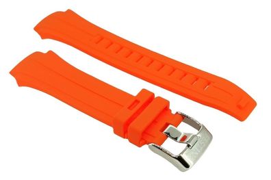 Festina Diver Herren | Uhrenarmband Silikon orange weich | F20664/4