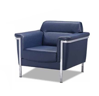 Einsitzer Couch Sessel Büro Möbel Einrichtung Luxus Wartezimmer Office
