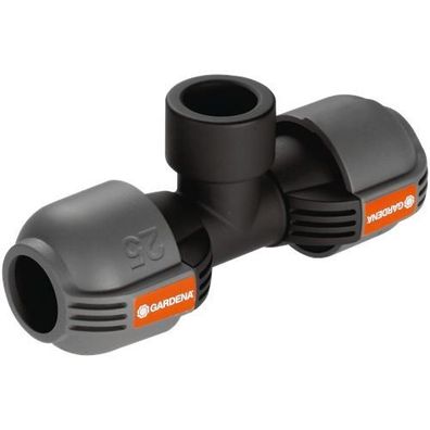 Gardena T-Stück 25mm mit 3/4 Zoll / 8,64cm Innengewinde