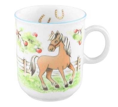 Seltmann Weiden Becher mit Henkel 0,25 l Compact Mein Pony 001.716565