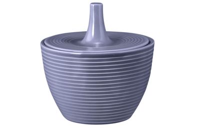 Seltmann Weiden Zuckerdose 0,27 l mit Relief Beat Fliederblau 001.773716