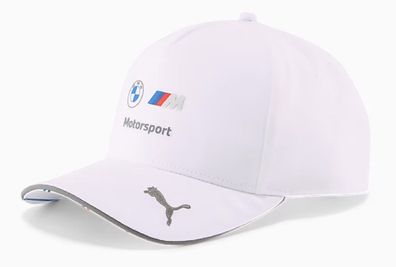 BMW M Motorsport Baseballkappe Stylische Cap Motorsport-Fans BMW Mütze Weiß