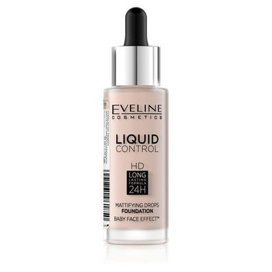 Eveline Liquid Control Make-up 005 Ivory, 32ml