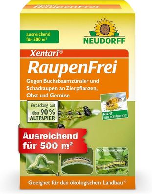 Xentari Raupenfrei gegen Buchsbaumzünsler 25g