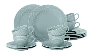 Seltmann Weiden Kaffeeservice 18-teilig BTR Beat Arktisblau 001.751394