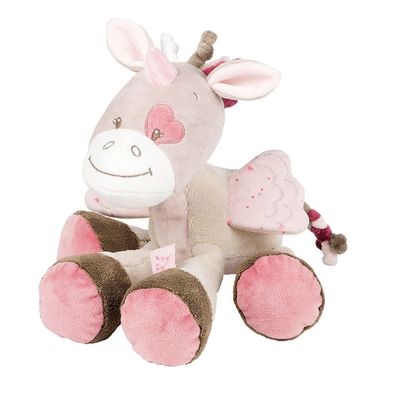 Kuscheltier Einhorn Jade Nina Lili 24x25x19cm Beige Rosa Plüschtier für Kinder