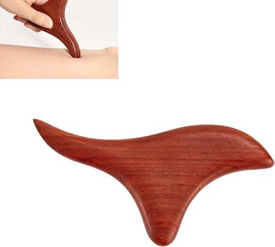 Holz Massagegerät Gua Sha Handmassager Triggerpunkt Massagestab Rücken Fuß