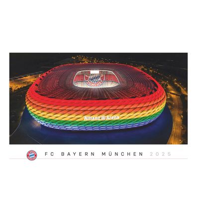 Kalender 2025 -FC Bayern München 2025- 60 x 50cm