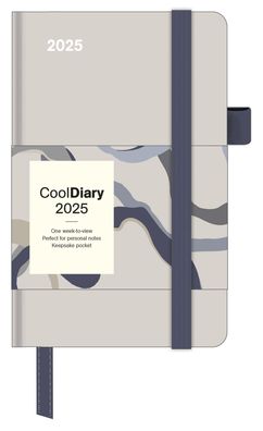 Kalender 2025 -Cool Diary Lavender 2025- 9 x 14cm