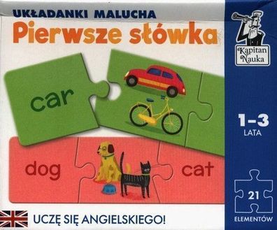 Englisch Erste Wörter Kleinkind-Puzzles Edgard