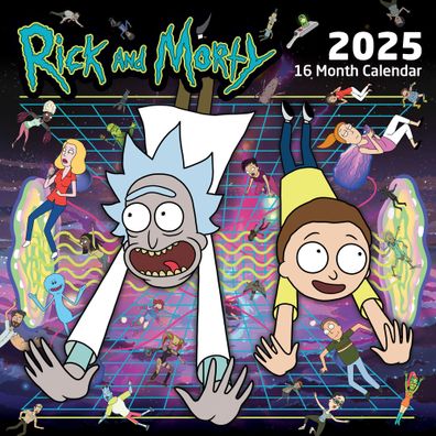 RICK AND MORTY 2025 30X30 Broschürenkalender