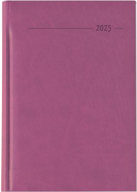 Kalender 2025 -Buchkalender 352 S. Tucson rosa A5 2025- 14,8 x 21cm