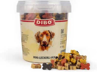 Mini Leckerli Mix 500g Eimer Hundesnack Belohnung für Hunde gesund Hundefutter