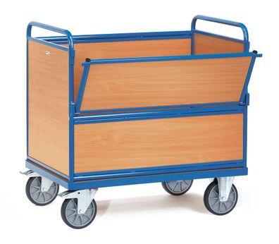 Fetra Holzkastenwagen mit Waenden und Boden aus Holz 1200x800