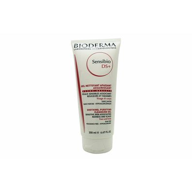 Bioderma Gesichts-Reinigungsschaum Bioderma Sensibio Ds+ Gel Moussant 200ml