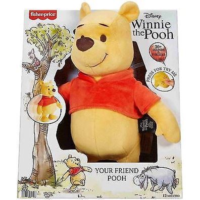 Fisher-Price - Disney Winnie the Pooh - Dein Freund Pooh - Plüschfigur