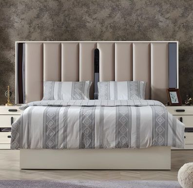 Luxus Möbel Bett Schlafzimmer Design Doppelbett Polster Moderne Betten