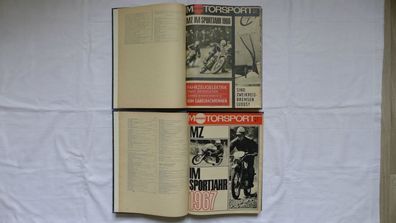 Illustrierter Motorsport 1967, 1968, gebunden , DDR Oldtimer
