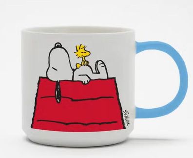 Peanuts Snoopy Tasse: Home sweet Home - Porzellan Tasse 330 ML