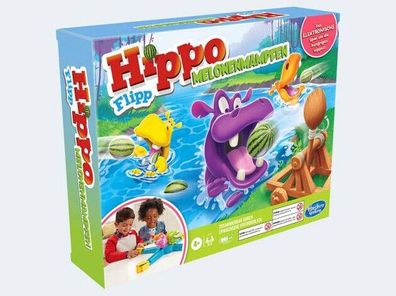 Hasbro E9707 - Hippo Flip: Melonenmampfen