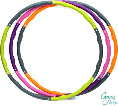 Fitness Hula Hoop Reifen - Hoop Light mit Schaumstoff für effektives Abnehmen