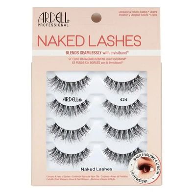 Ardell Naked Lashes Multipack 424 Schwarz