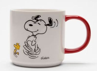 Peanuts Snoopy Tasse: To Dance is To Live - Porzellan Tasse 330 ML