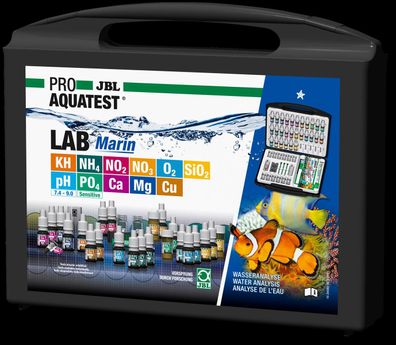 JBL Proaquatest LAB MarinTestkoffer Meerwasser-Analyse