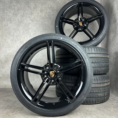 Original Porsche Taycan 21" 4S Turbo S Mission E Design Felgen Sommerräder TOP