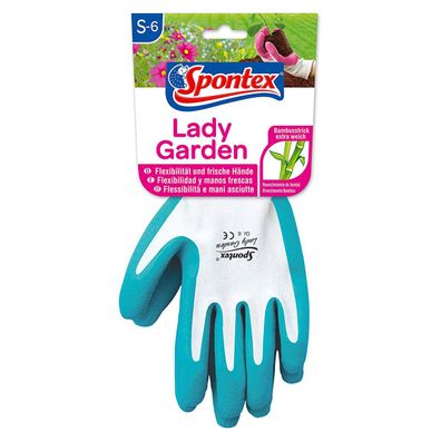 MAPA Handschuh Spontex Lady Garden Größe S aus Bambus Viskosefasern