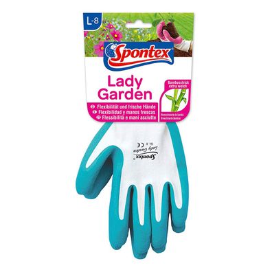 MAPA Handschuh Spontex Lady Garden Größe L aus Bambus Viskosefasern