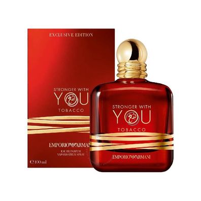 Emporio Armani Stronger With You Tobacco 100ml Eau De Parfum Neu