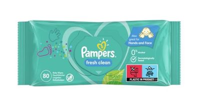 Pampers Clean Fresh Feuchttücher 80 Stk Procter&Gamble