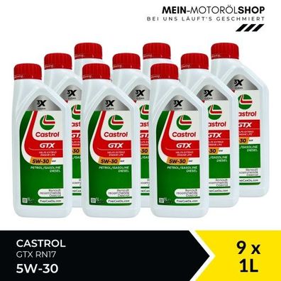 Castrol GTX 5W-30 RN17 9x1 Liter