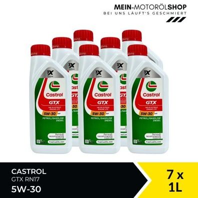 Castrol GTX 5W-30 RN17 7x1 Liter