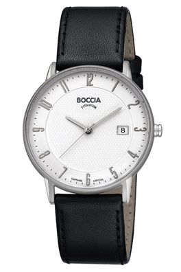 Boccia Herrenuhr Titan mit Saphirglas 3607-04