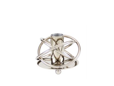 Kaheku Kerzenhalter Crowne Edelstahl, Durchmesser 9 cm, Höhe 7 cm 
 1129014497
