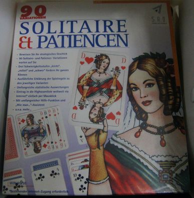 PC-Spiel Solitaire & Patienchen, neu und ovp, Rarität