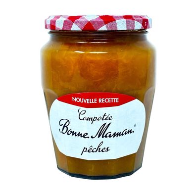 Bonne Maman Pfirsich Kompott - Sonnengereifter Pfirsichgenuss NEUE Rezeptur