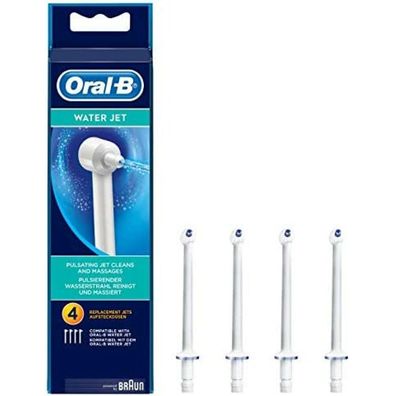 Oral-B Ersatzdüsen WaterJet 4er (weiß)