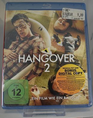 Blu-ray "Hangover 2" + Digital Copy, Bradley Cooper, Ed Helms, FSK12 neu & ovp,