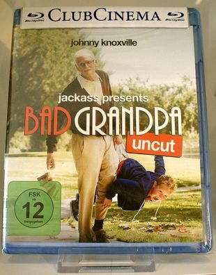 Blu-ray "Bad Grandpa uncut", Johnny Knoxville, FSK12 neu & ovp,