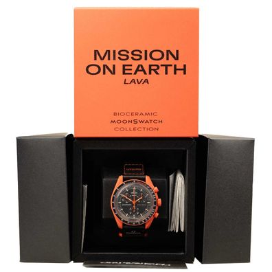 Omega x Swatch Moonswatch Mission on Earth l Lava