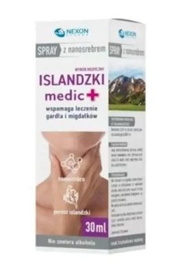 Islandisch Medic+, Rachenspray Nanosilber, 30ml