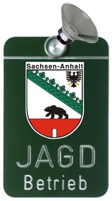 Autoschild mit Landessymbol