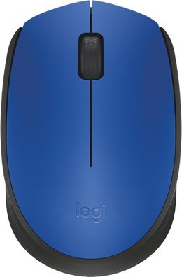 Wireless M171 Kabellose Maus in Blau - Ideal für Büro und Home Office mit langer