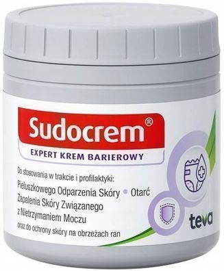 Sudocrem Expert Antiseptische Heilungs Creme Für Pflege Schutz Babyhaut 125g